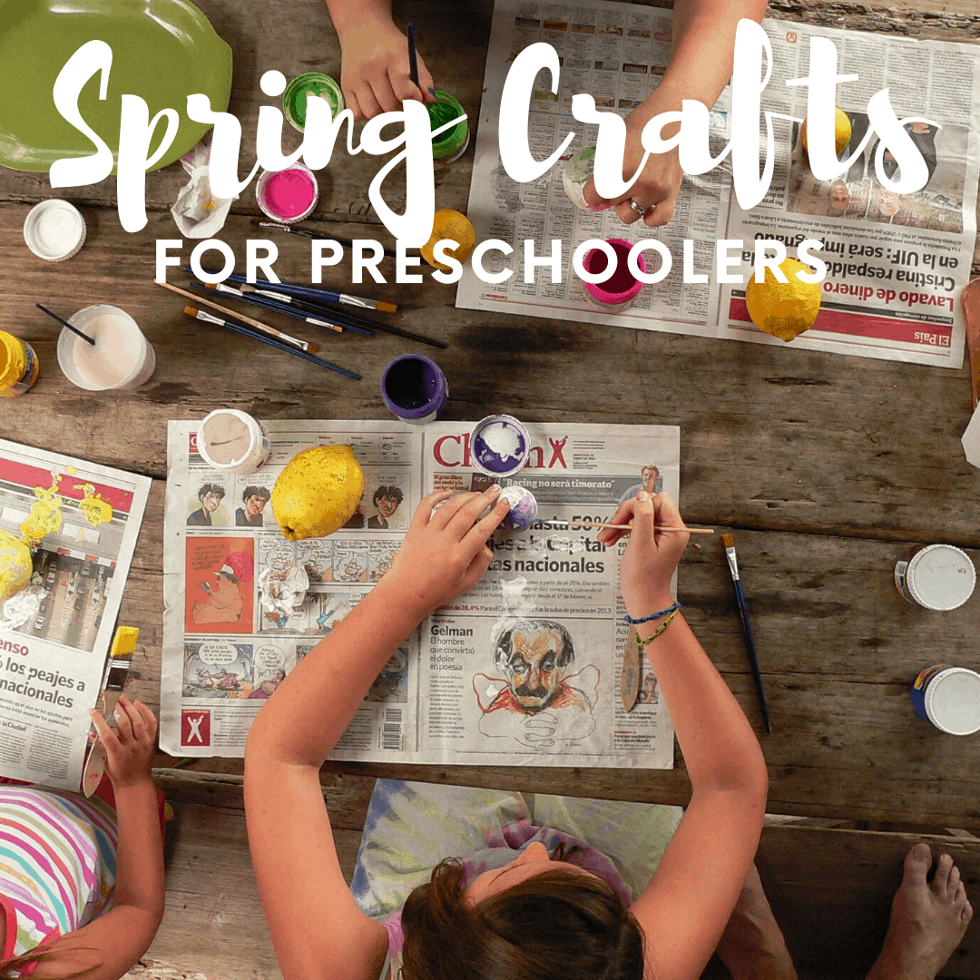 Celebrate all things spring (including holidays) with one or more of these adorable spring crafts for preschoolers. They're so much fun!