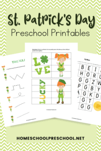 St Patricks Day Preschool Printable