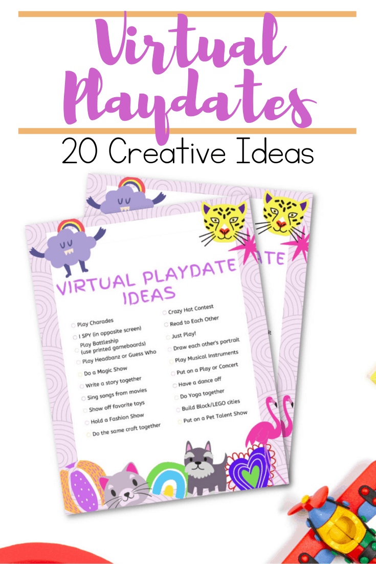 Are your kids bored already? These virtual playdate ideas are a great way to let kids of all ages connect while keeping their distance from others.