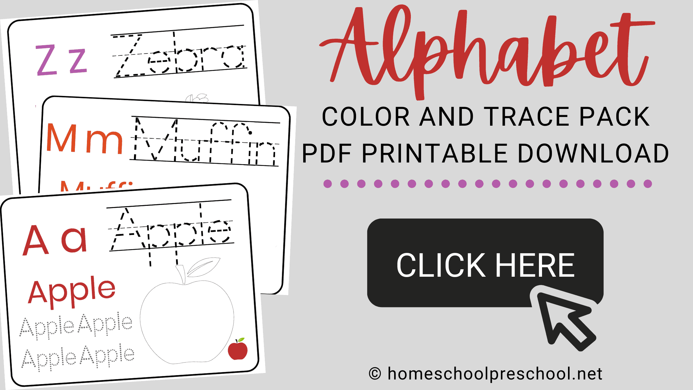 free printable worksheets alphabet