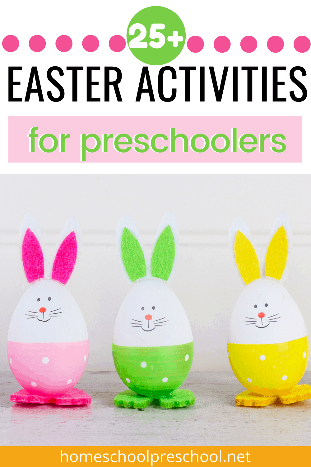 Spring has sprung which means Easter is on its way. You don't want to miss these Easter activities for preschoolers! Books, printables, snacks, and more!