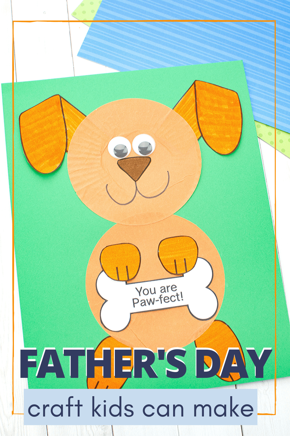 Don't miss this easy Fathers Day craft that kids can make. With just a few simple supplies, kids can show Dad how much they love him!