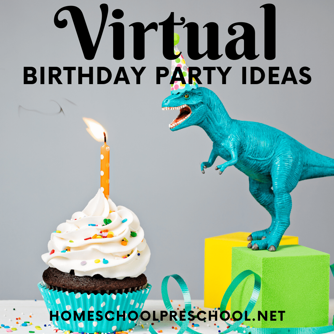 These virtual birthday party ideas are a great way to create a special day when you can't be together! Long distance parties provide a unique way to celebrate.