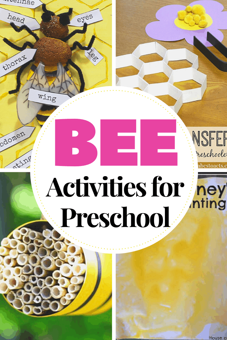 Engaging, hands-on activities exploring bees for kids! Kids will love learning about honey bees with these fun facts and hands-on activities.