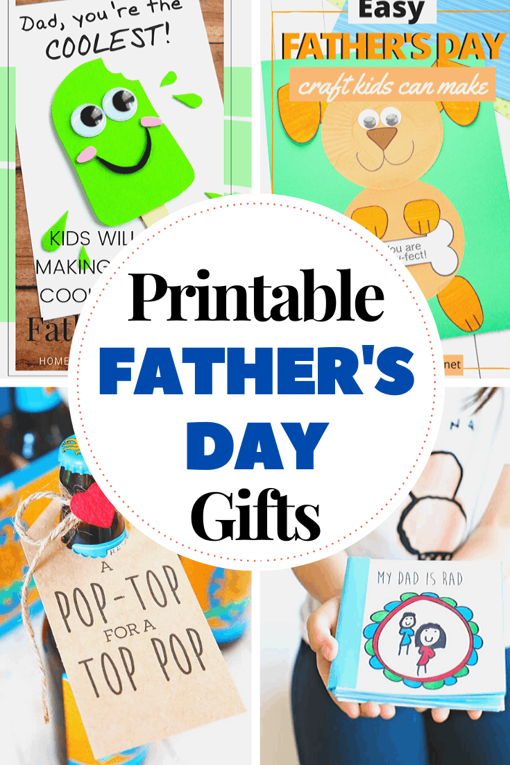 Free Printable Fathers Day Crafts Kids Can Make Today