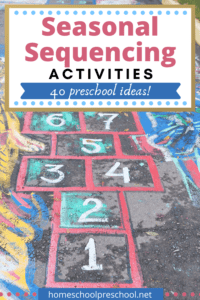 Seasonal Sequencing Activities for Preschoolers