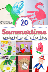 Summer Handprint Crafts