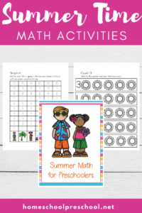 Summer Math Activities for Preschoolers