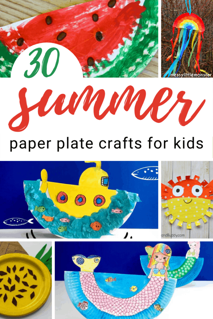 From mermaids and pirates to flowers and summer fruit, there are so many summer paper plate crafts to choose from you won't know where to start!