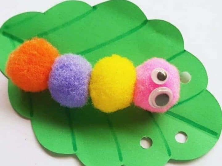 Image for Pom-Pom Caterpillar Craft