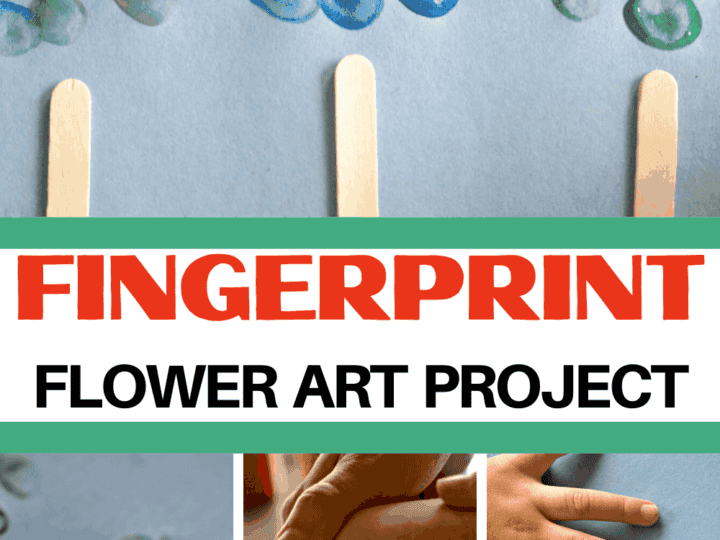 Image for Easy Fingerprint Flowers Craft