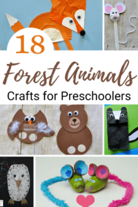 25 Fantastic Forest Animals Crafts for Kids of All Ages