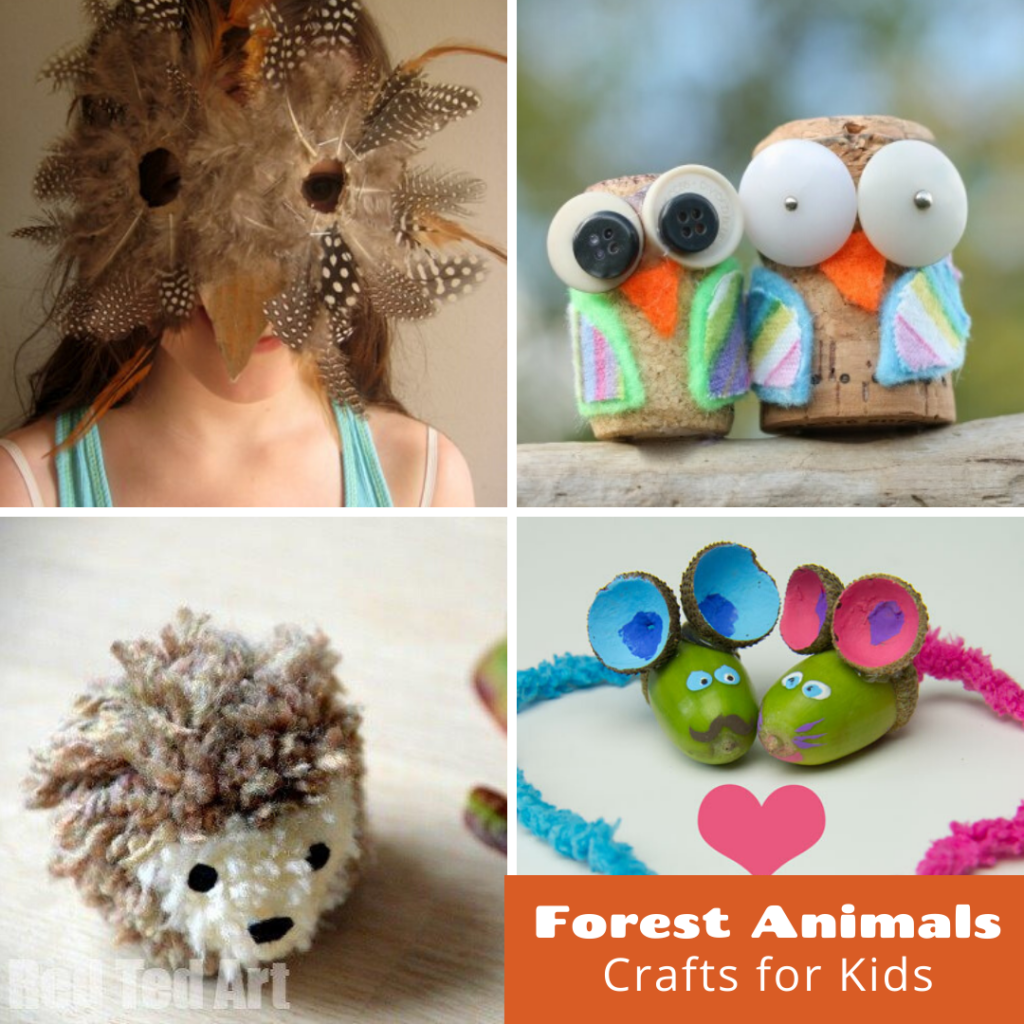 forest-animals-crafts-1-1024x1024 Forest Animals Crafts for Kids