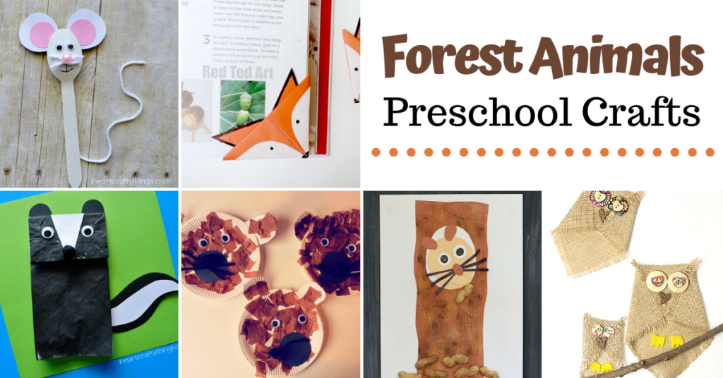 forest-animals-crafts-1024x536 Forest Animals Crafts for Kids