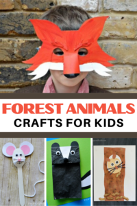 Forest Animals Crafts for Kids