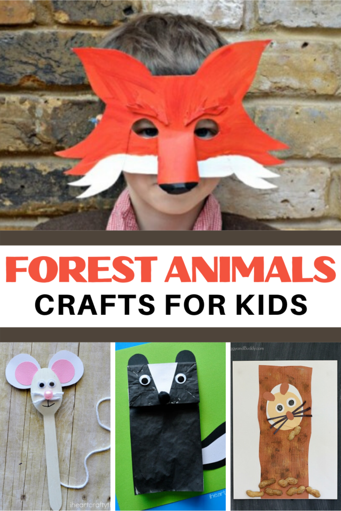 25 Fantastic Forest Animals Crafts for Kids of All Ages