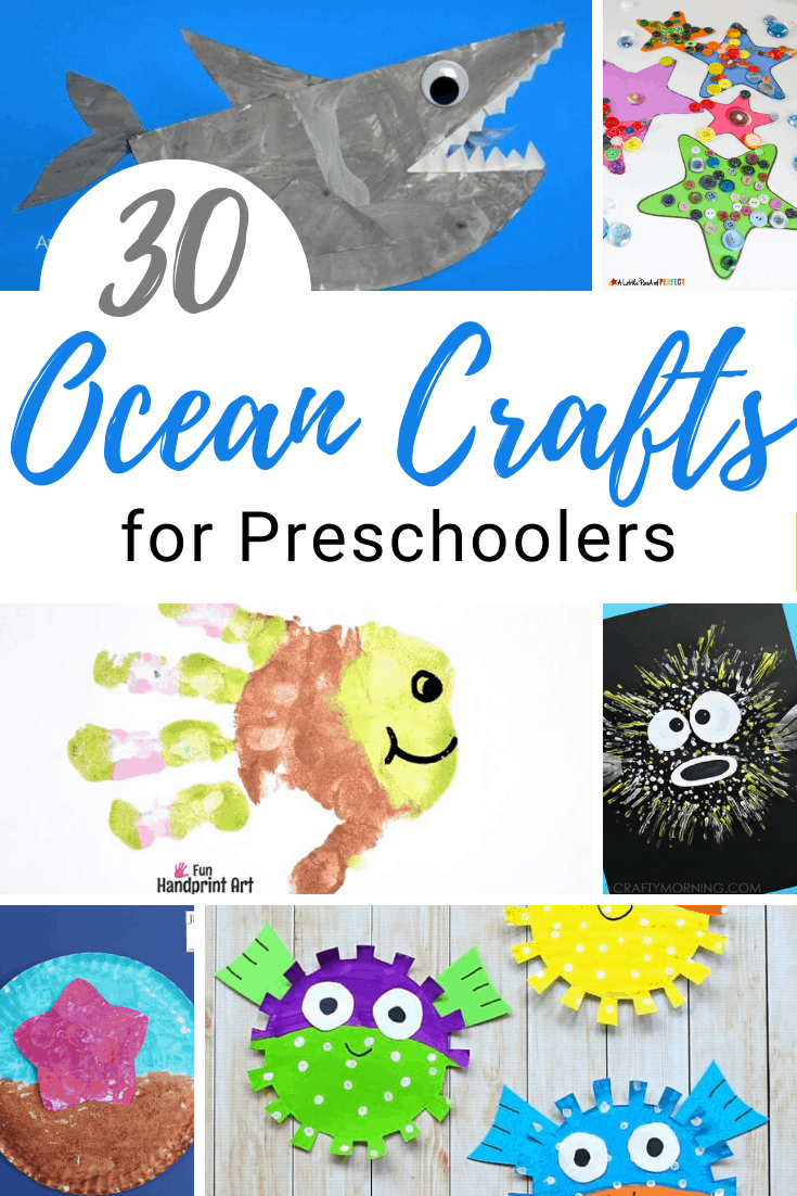 Ocean Themed Crafts for Preschool