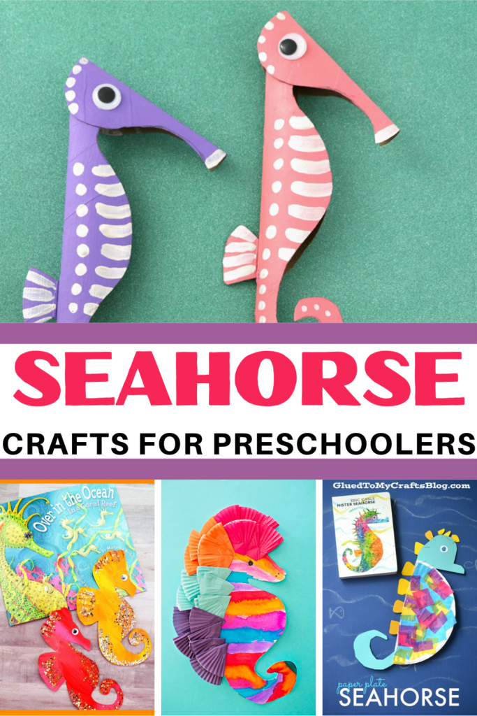 If you're planning a preschool ocean theme, be sure to include one or more of these sensational seahorse crafts for preschoolers to make!