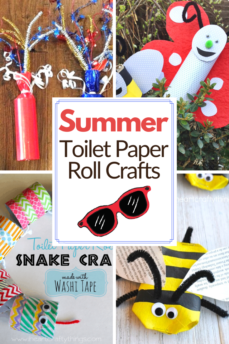 Summer Toilet Paper Roll Crafts