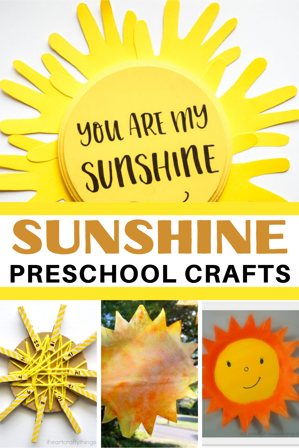 sun-crafts-2 Paper Crafts for Preschoolers