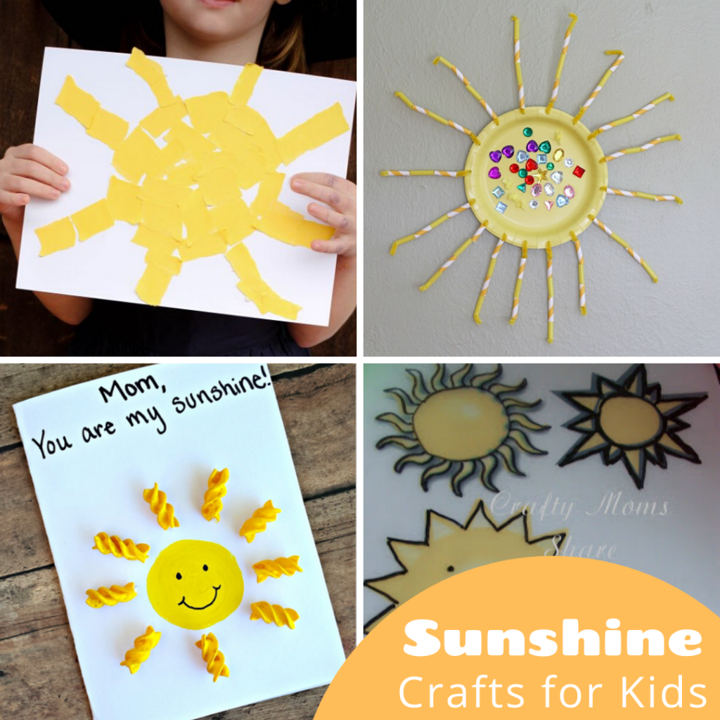 Whether you're looking for a fun summer craft or one to warm you up in the winter, these sun crafts are great for preschoolers and kindergarteners. 