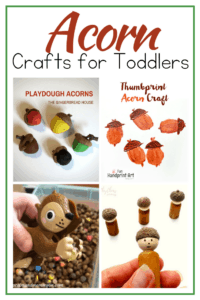 Easy Acorn Crafts for Toddlers