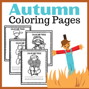 Free Printable Autumn Coloring Pages for Preschoolers