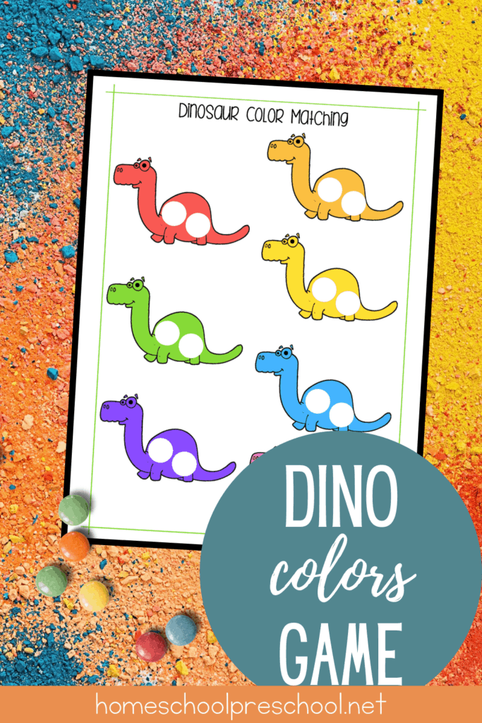 dino-color-match-2-683x1024 Dinosaur Color Matching
