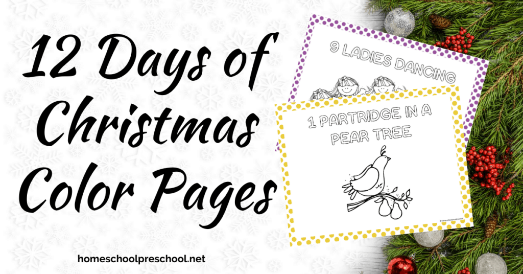 12-days-color-fb-1024x536 12 Days of Christmas Coloring Pages