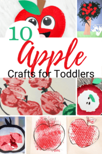 Apple Crafts for Toddlers