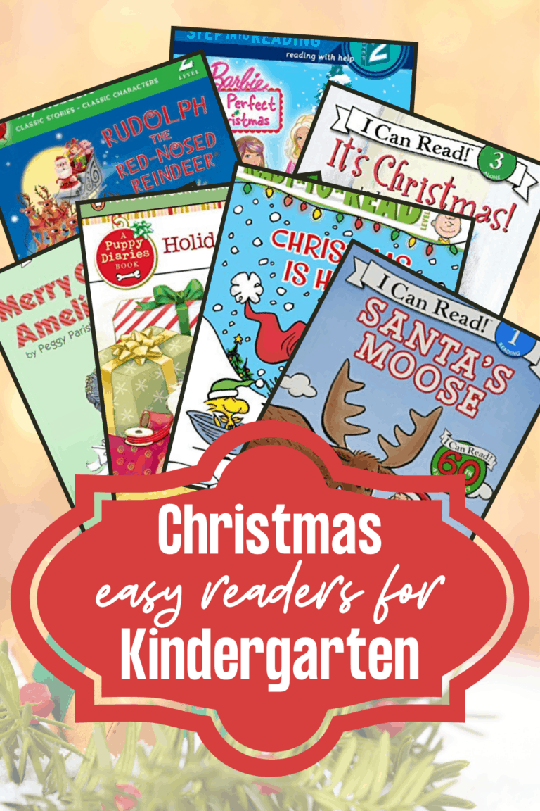 15 Easy Reader Christmas Books for Kindergarten