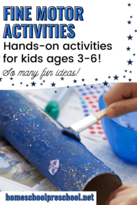 Fine Motor Activities for Preschoolers