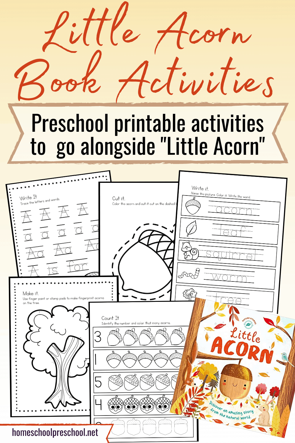 Little Acorn Book Activities