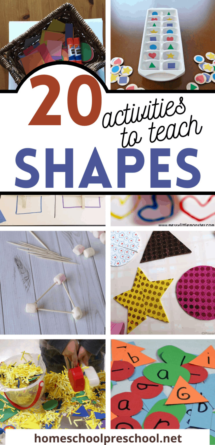 Preschool Activities to Teach Shapes