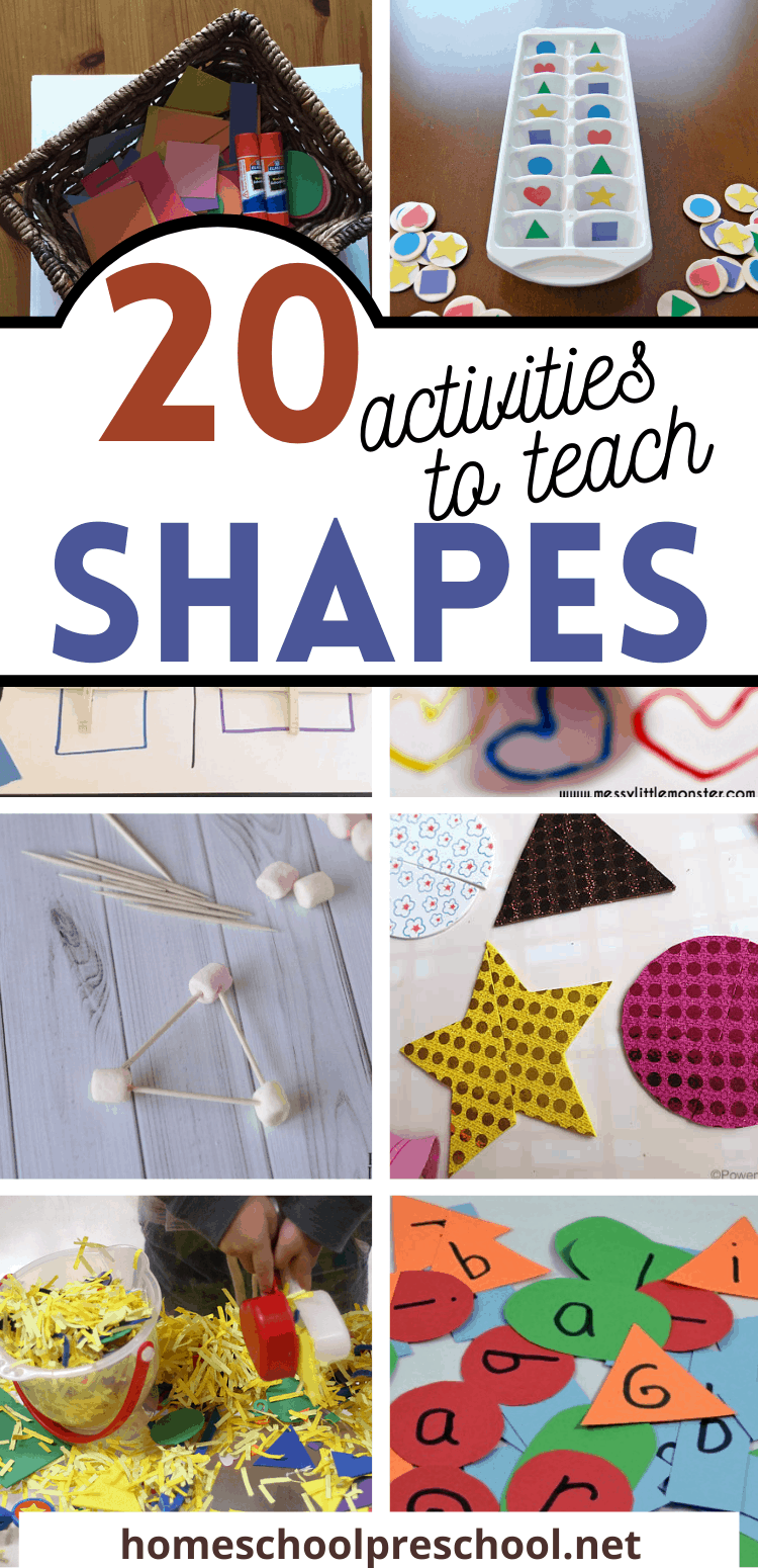 teach-shapes-1 Preschool Activities to Teach Shapes