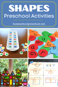 Preschool Activities to Teach Shapes