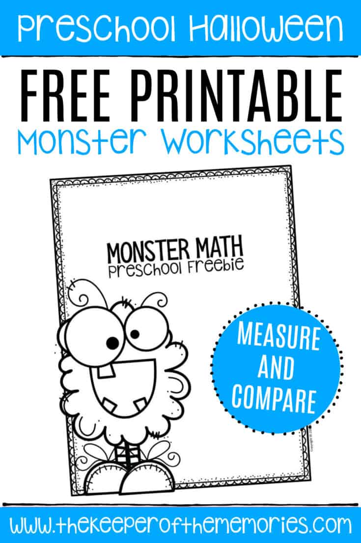 Free-Printable-Comparing-Monsters-Halloween-Preschool-Worksheets-5-735x1103 Halloween Math