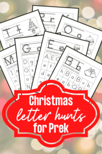 Christmas Alphabet Letters