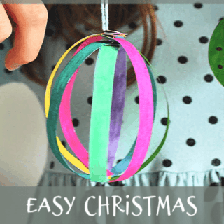 easy-paper-bauble-craft-with-free-printable-tamplate-320x320 Paper Christmas Ornaments for Kids