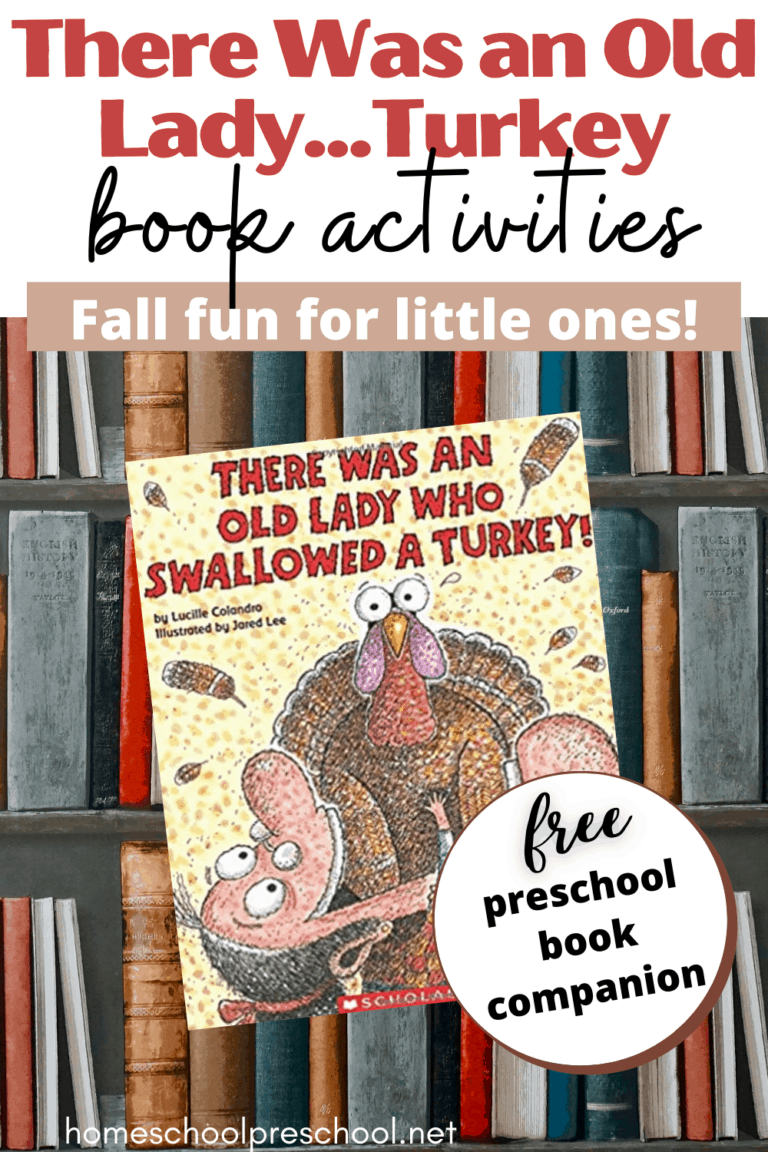 There Was an Old Lady Who Swallowed a Turkey Activities