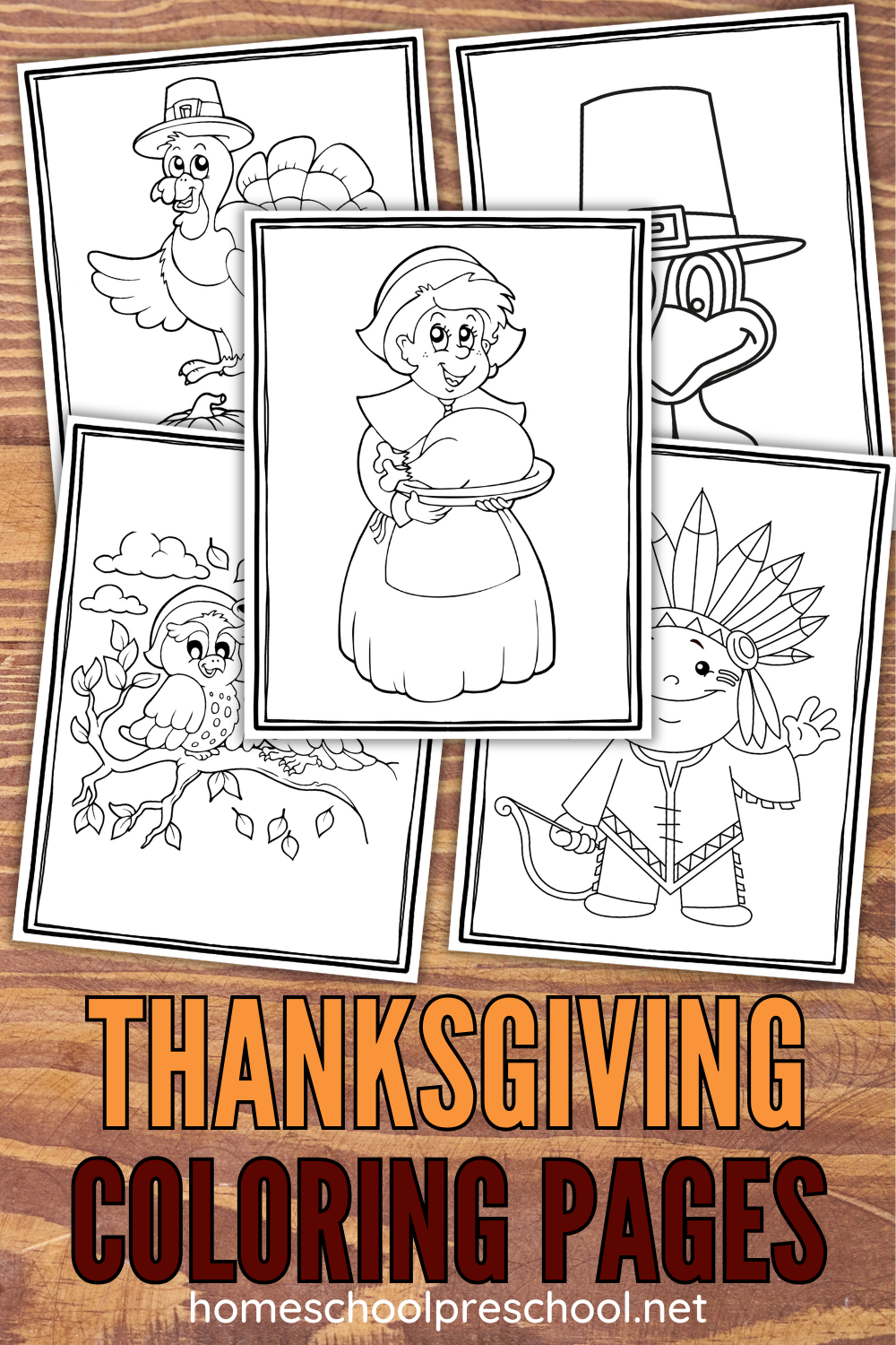 preschool-coloring-pages-free Preschool Thanksgiving Coloring Pages