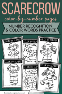 Scarecrow Color By Number