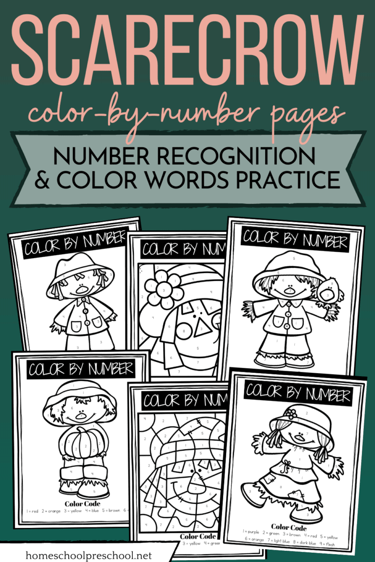 Scarecrow Color By Number