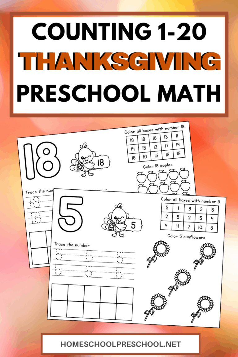 Thanksgiving Math Pages