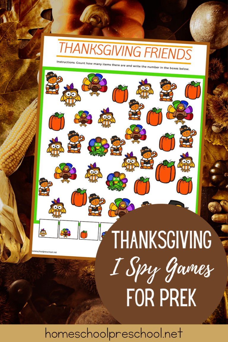 Thanksgiving I Spy Games