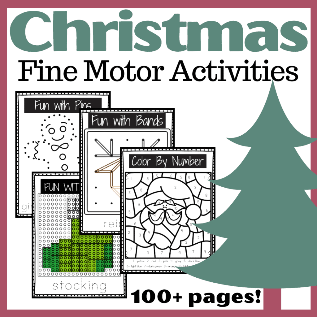 Christmas-Fine-Motor-Activities-TPT-1024x1024 Holiday Printables for Kids