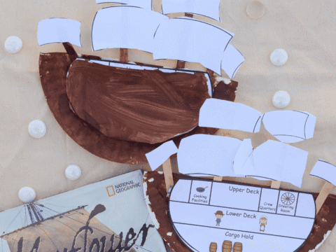 Image for Mayflower Paper Plate Craft
