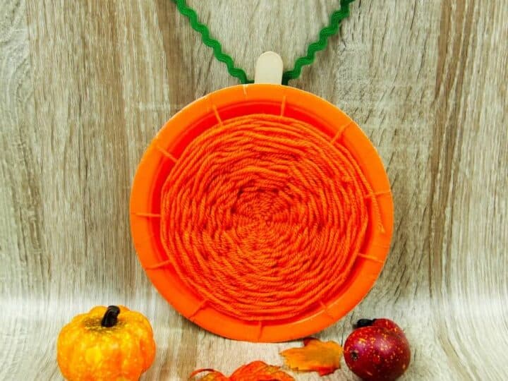 Image for Pumpkin paper plate weaving 
