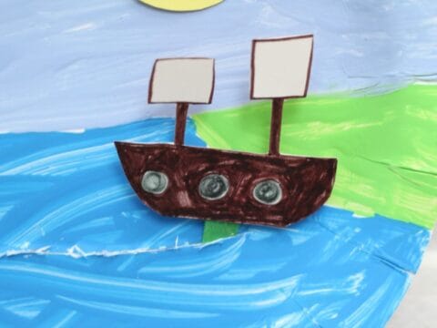 Image for  Mayflower Ship Paper Plate