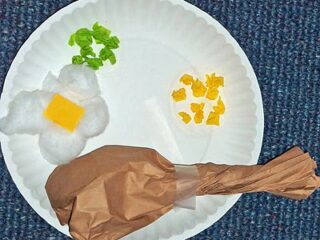 Image for Thanksgiving Turkey Dinner Paper Craft